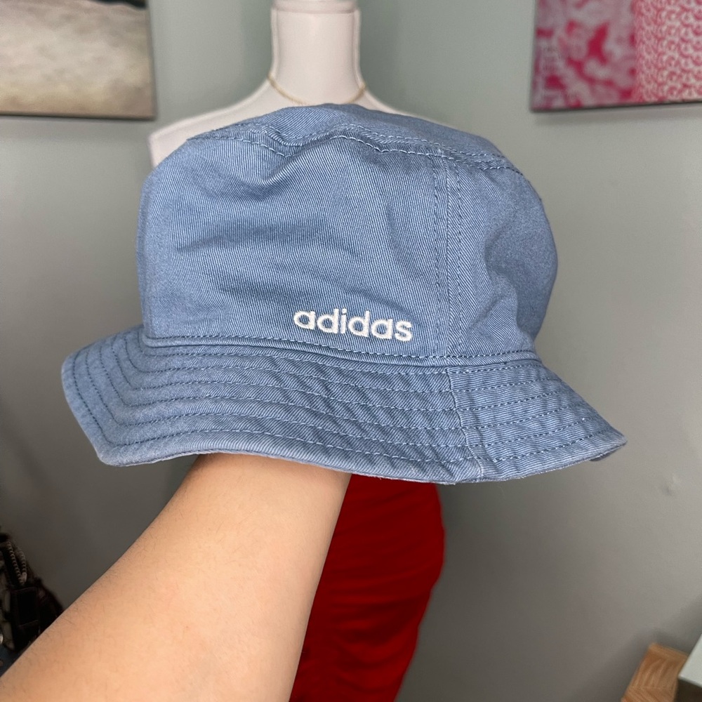 Adidas Blue  Bucket Hat
